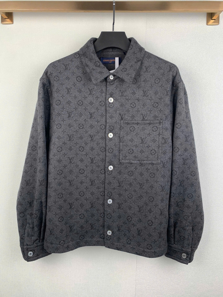 Áo sơ mi hai mặt LOUIS VUITTON LV 25SS (một hàng cúc)