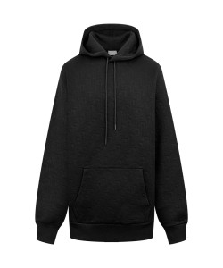 Áo Hoodie Dior Oblique Toàn Thân Logo màu đen