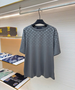 Áo thun LOUIS VUITTON Monogram Gradient màu xám