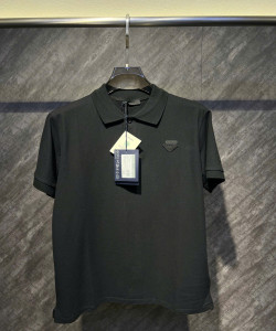 Áo Polo Piqué mới của Prada