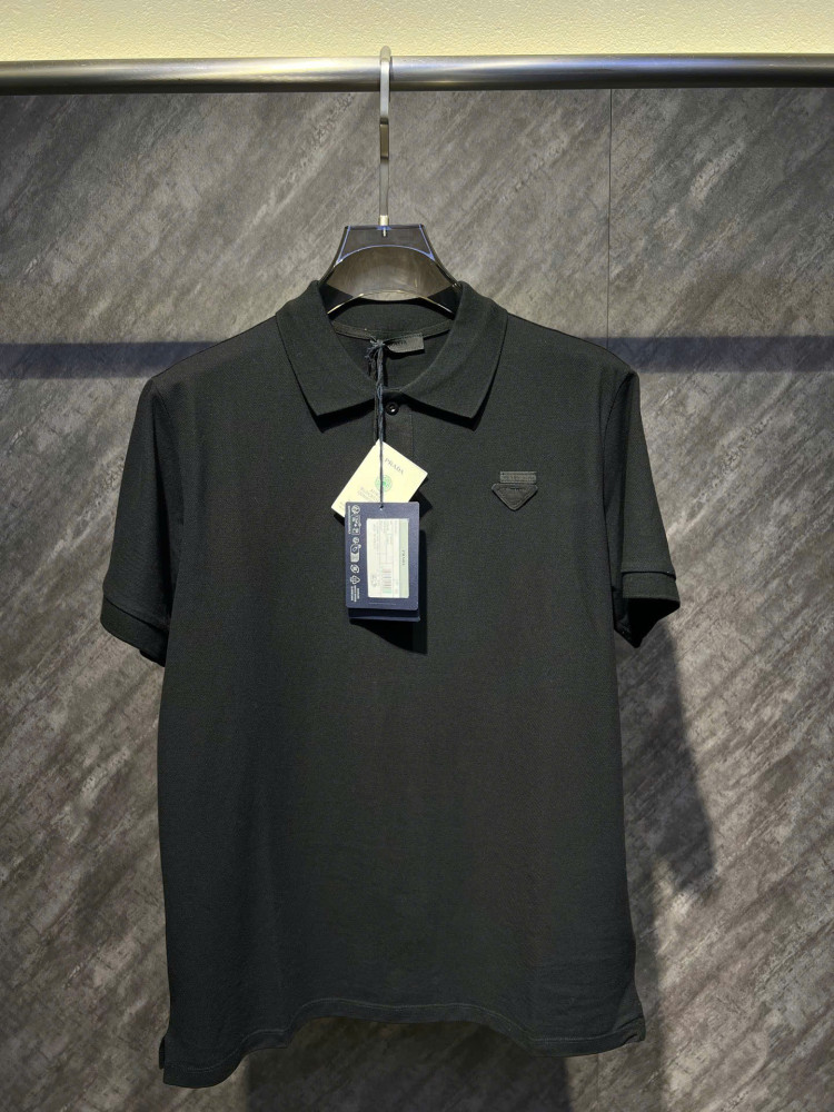 Áo Polo Piqué mới của Prada