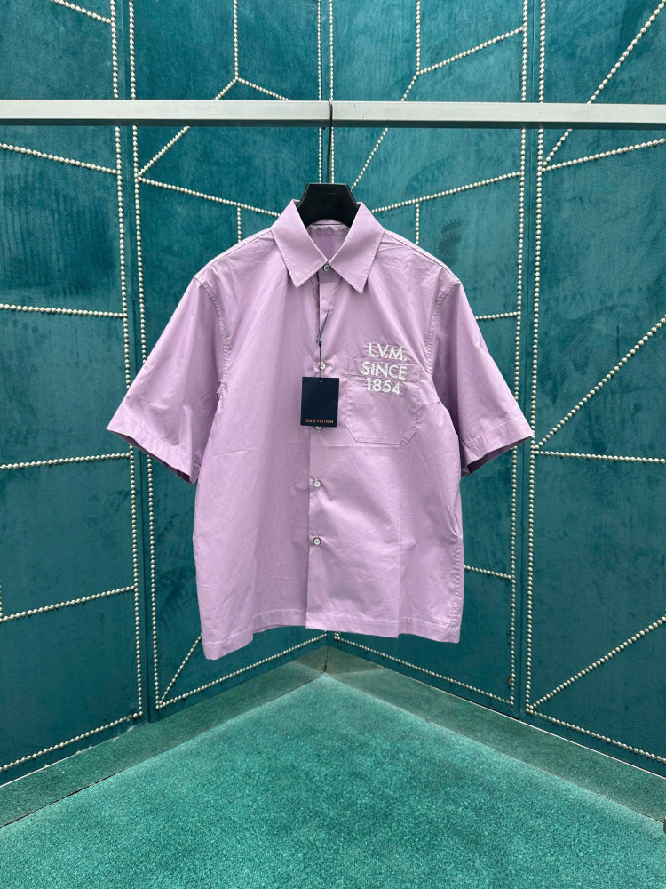 Áo sơ mi ngắn tay Louis Vuitton 26SS Xuân/Hè