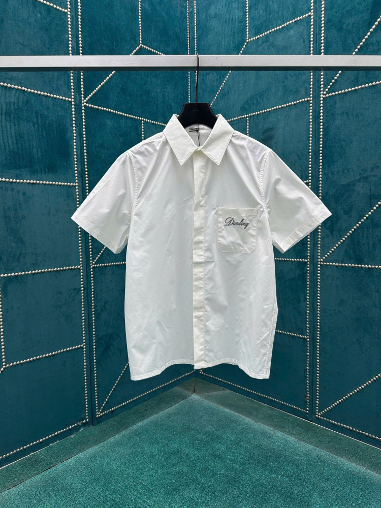 Áo sơ mi ngắn tay Dior 26SS Xuân/Hè