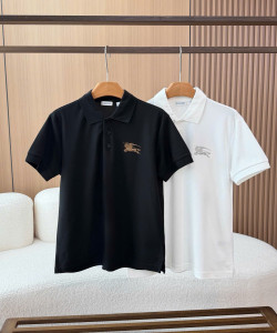 Áo Polo lưới Piqué độc quyền dành cho nam Burberry 2026