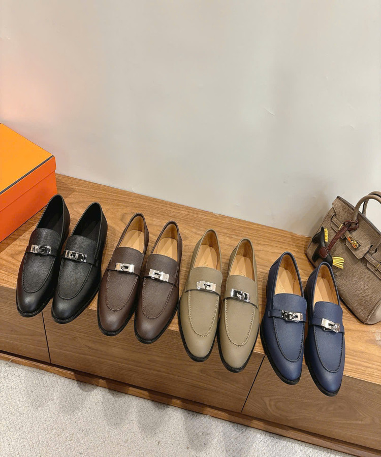 Giày tây da thật HERMES, hình ảnh bộ sưu tập ✔️
