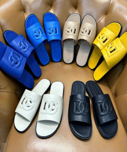Dép Dolce & Gabbana da bê