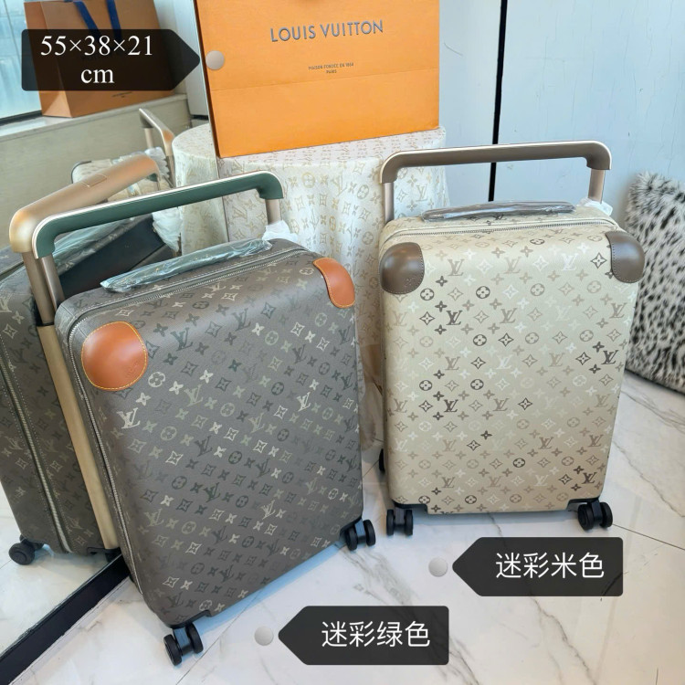 valy Louis Vuitton xanh lá cây
